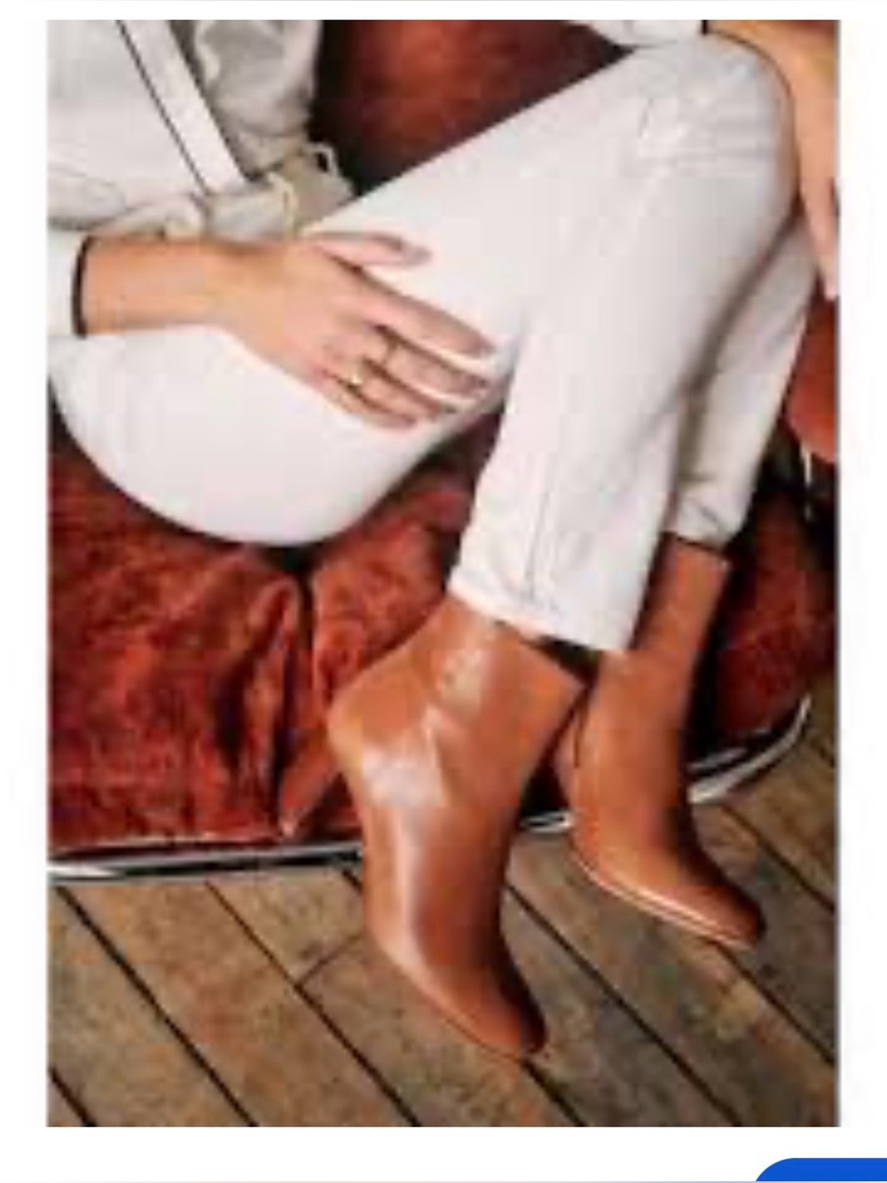 Sézane Lea Ankle Boots - Classic Zip Side size 40